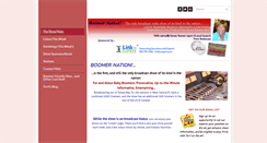 Desktop Screenshot of boomerradioshow.com